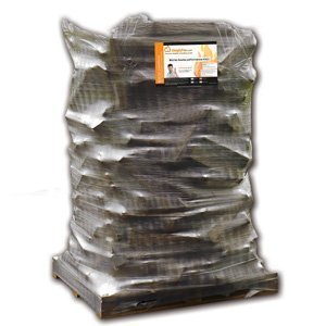 Leña 30 cm – 2,24 estéreos en fardo – descortezada – seca – alto rendimiento