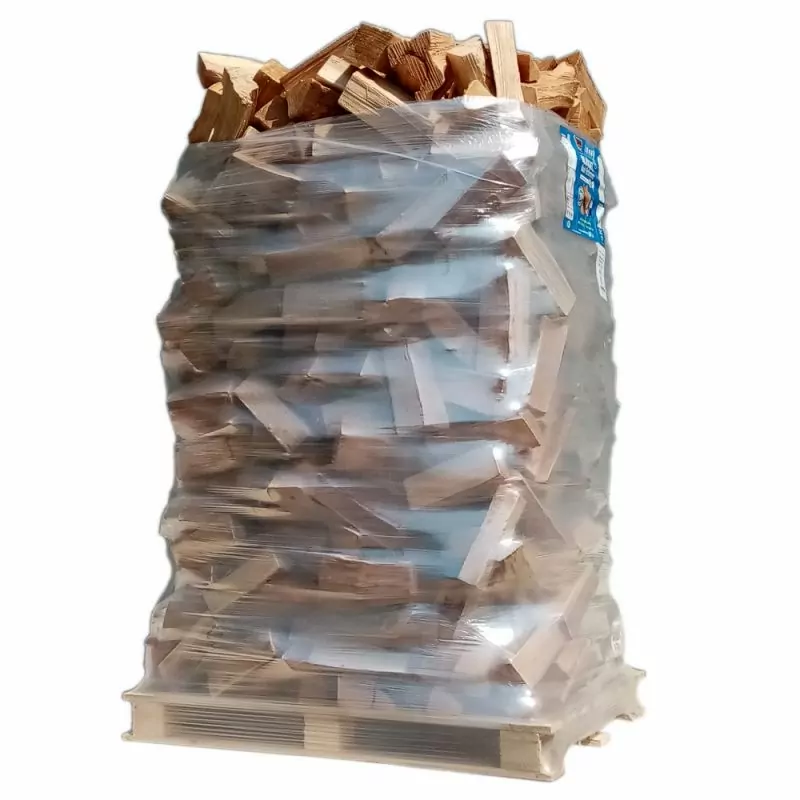 LEÑA – 25 CM – FARDO SOBRE PALÉ – 2 M³ – EXTRA SECA