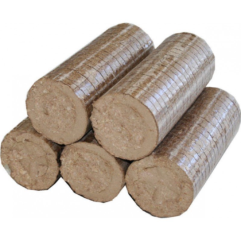 Leños comprimidos 100% frondosas – palé de 1040 kg