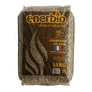 Pellets de madera Premium ENERBIO – 66 sacos 990 kg