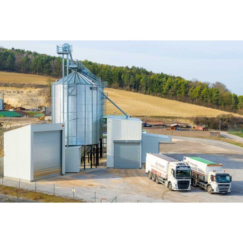 Pellets de madera a granel soplados 100% coníferas