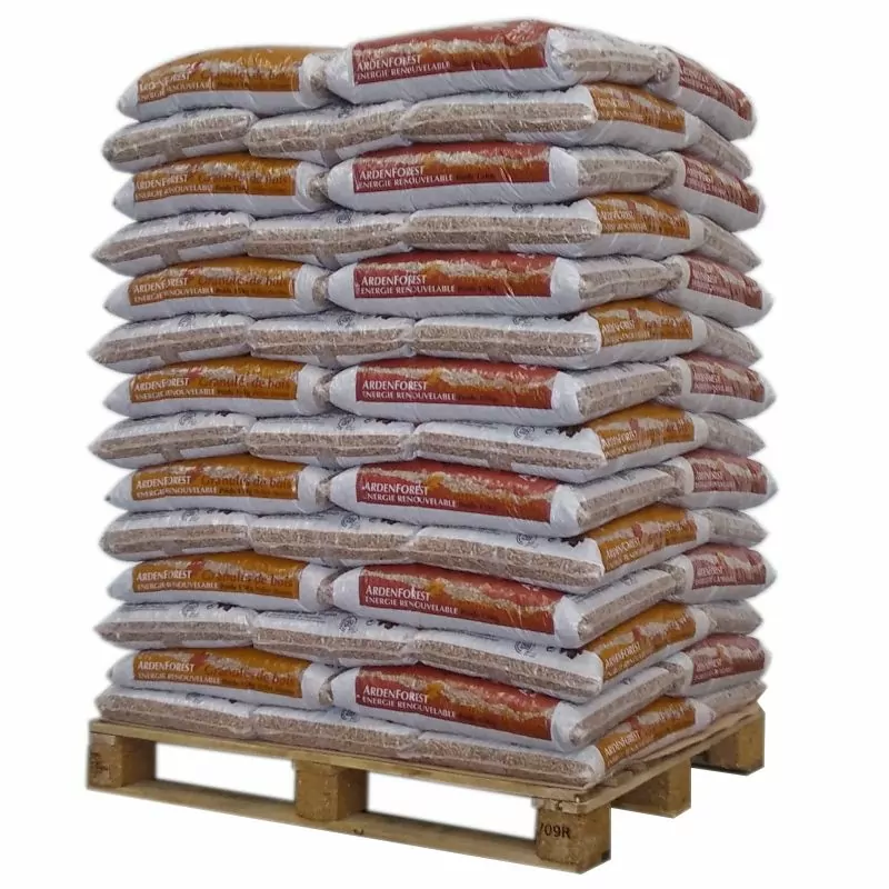 PELLET ARDENFOREST – PALÉ DE 70 SACOS DE 15 KG